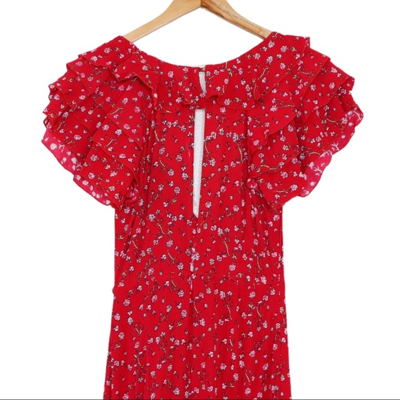 Cleobella Red Maxi Dress - Picture 9 of 11